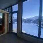 Traditional sauna and mountain views in Georgia